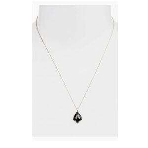 Kendra Scott ‘Cory’ Semiprecious Stone Black Pendant Necklace